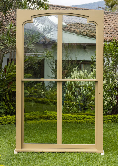 Faux Arch Wood Double Hung  (Concealed Balance)